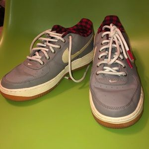 Grey Air Force ones